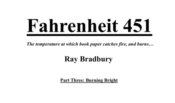 Fahrenheit 451 questions and answers pdf