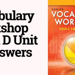 Vocabulary workshop level d unit 11