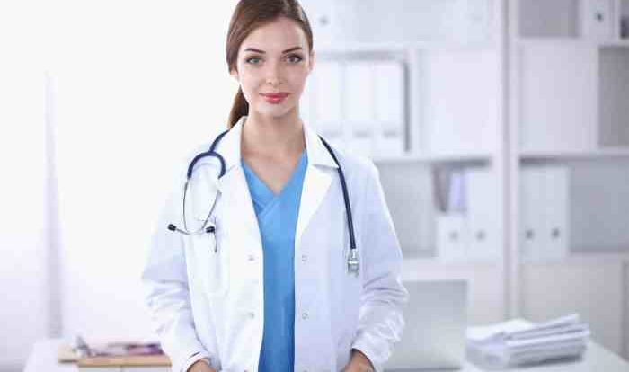 Doctor doctors nurses jobs nurse woman young employment female portrait boom experiencing work sti disturbing questions most bigstock health asked