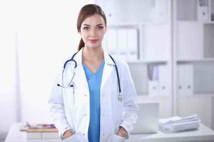 Doctor doctors nurses jobs nurse woman young employment female portrait boom experiencing work sti disturbing questions most bigstock health asked